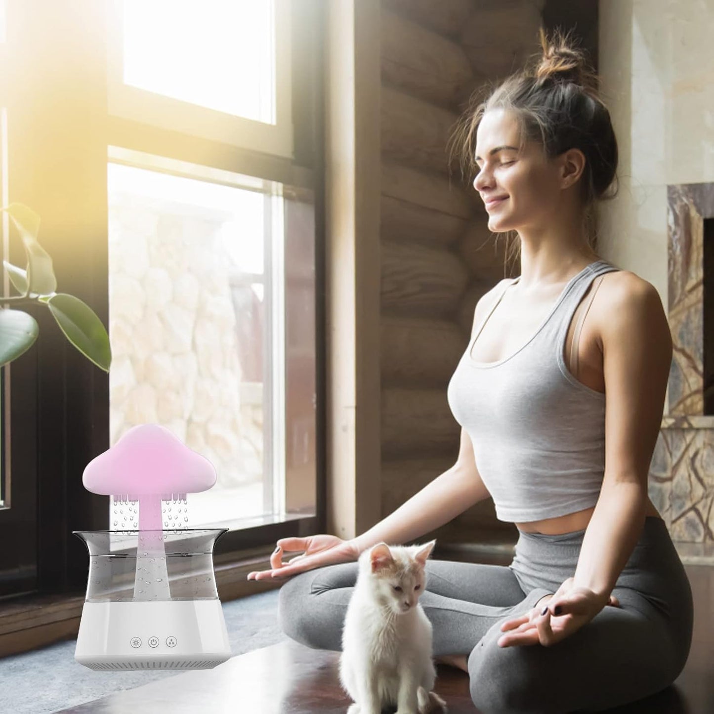 Serene Rainfall Cloud Sleep Diffuser