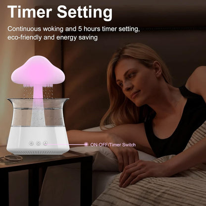 Serene Rainfall Cloud Sleep Diffuser
