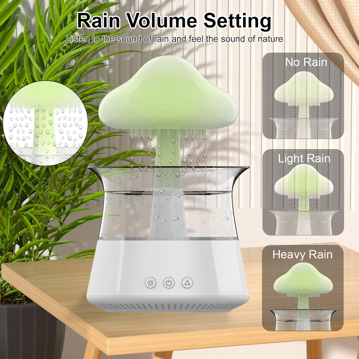 Serene Rainfall Cloud Sleep Diffuser