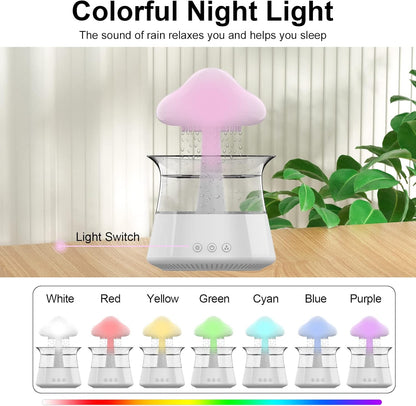 Serene Rainfall Cloud Sleep Diffuser