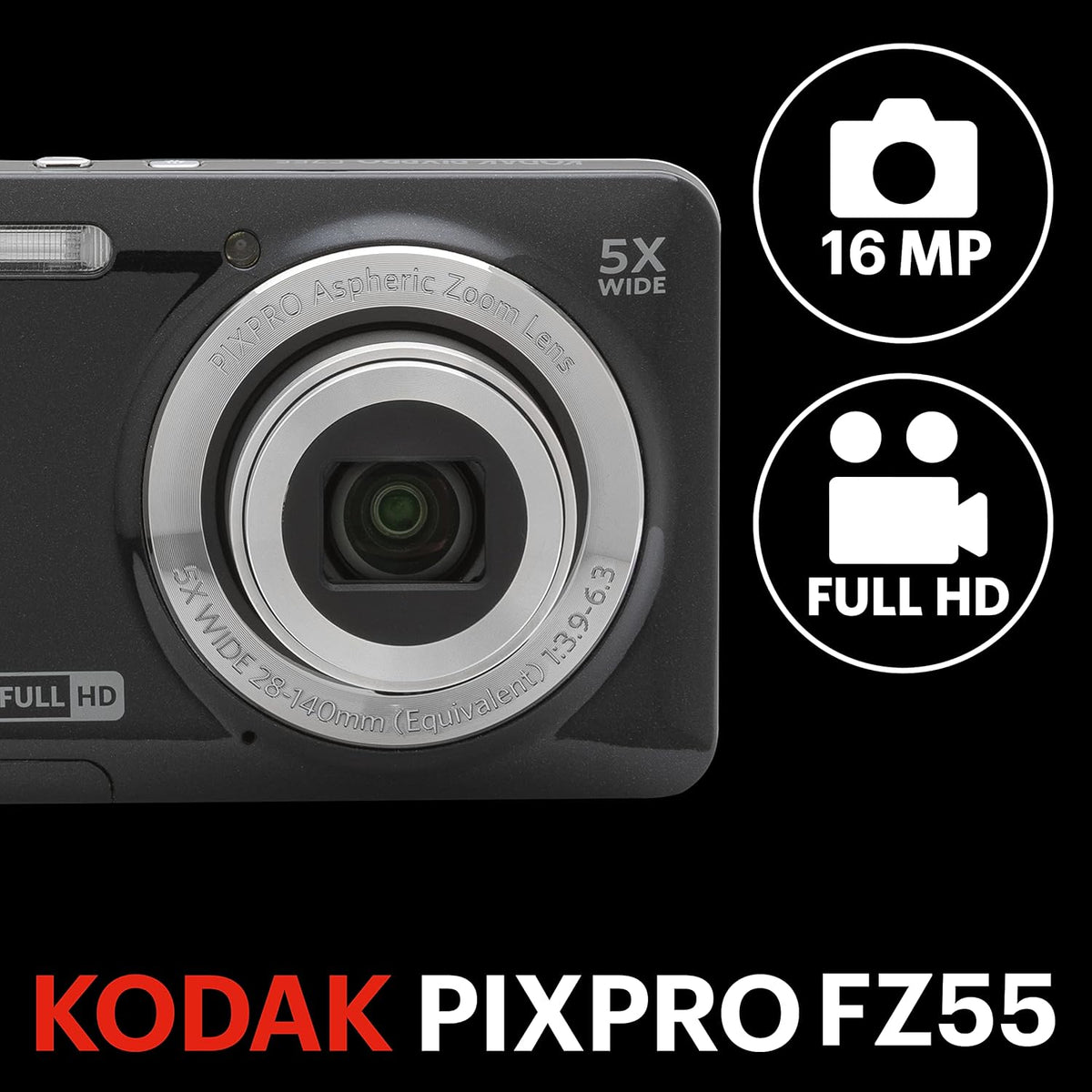 Ultra-Slim HD Vlogging Pocket Camera