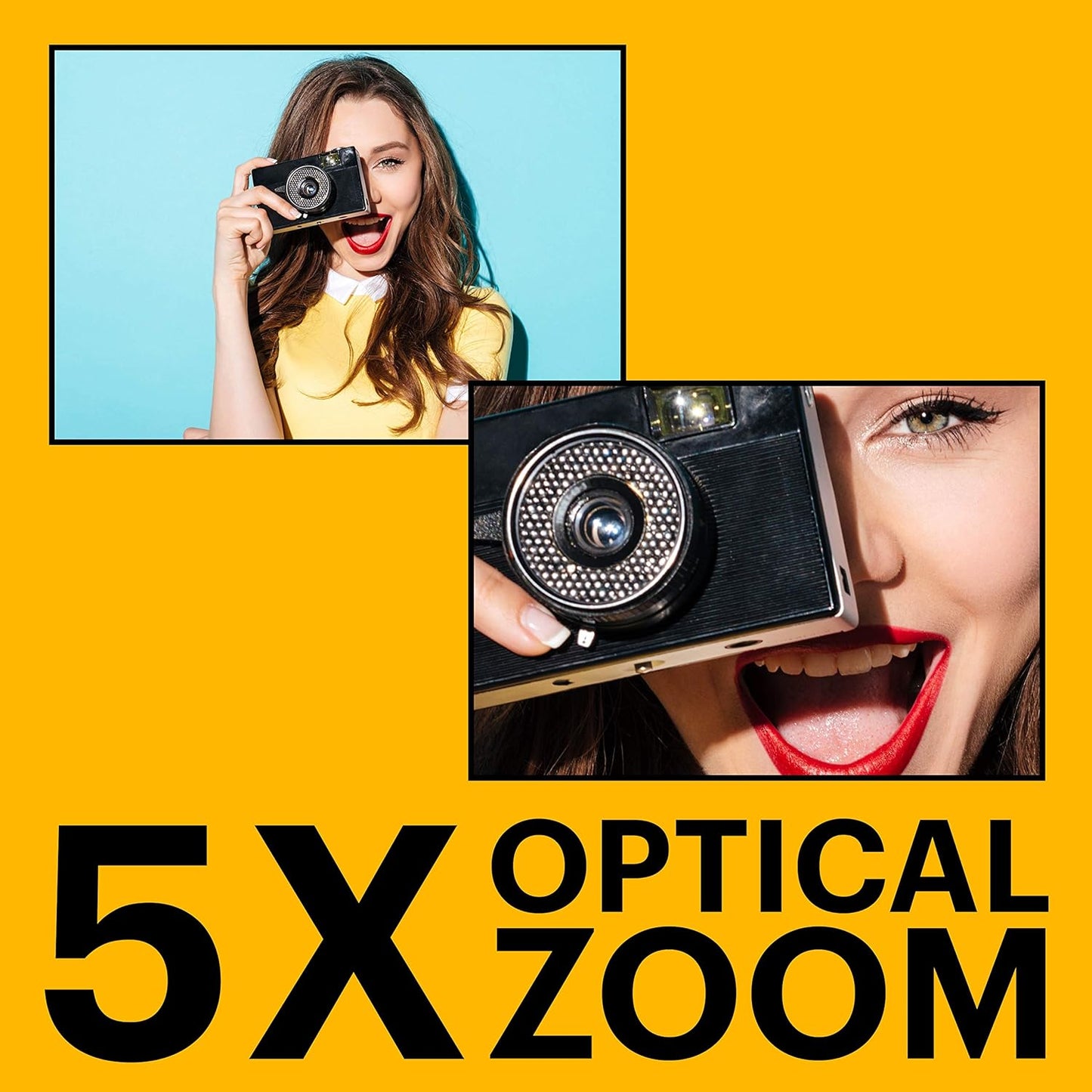 Ultra-Slim HD Vlogging Pocket Camera
