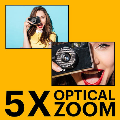 Ultra-Slim HD Vlogging Pocket Camera