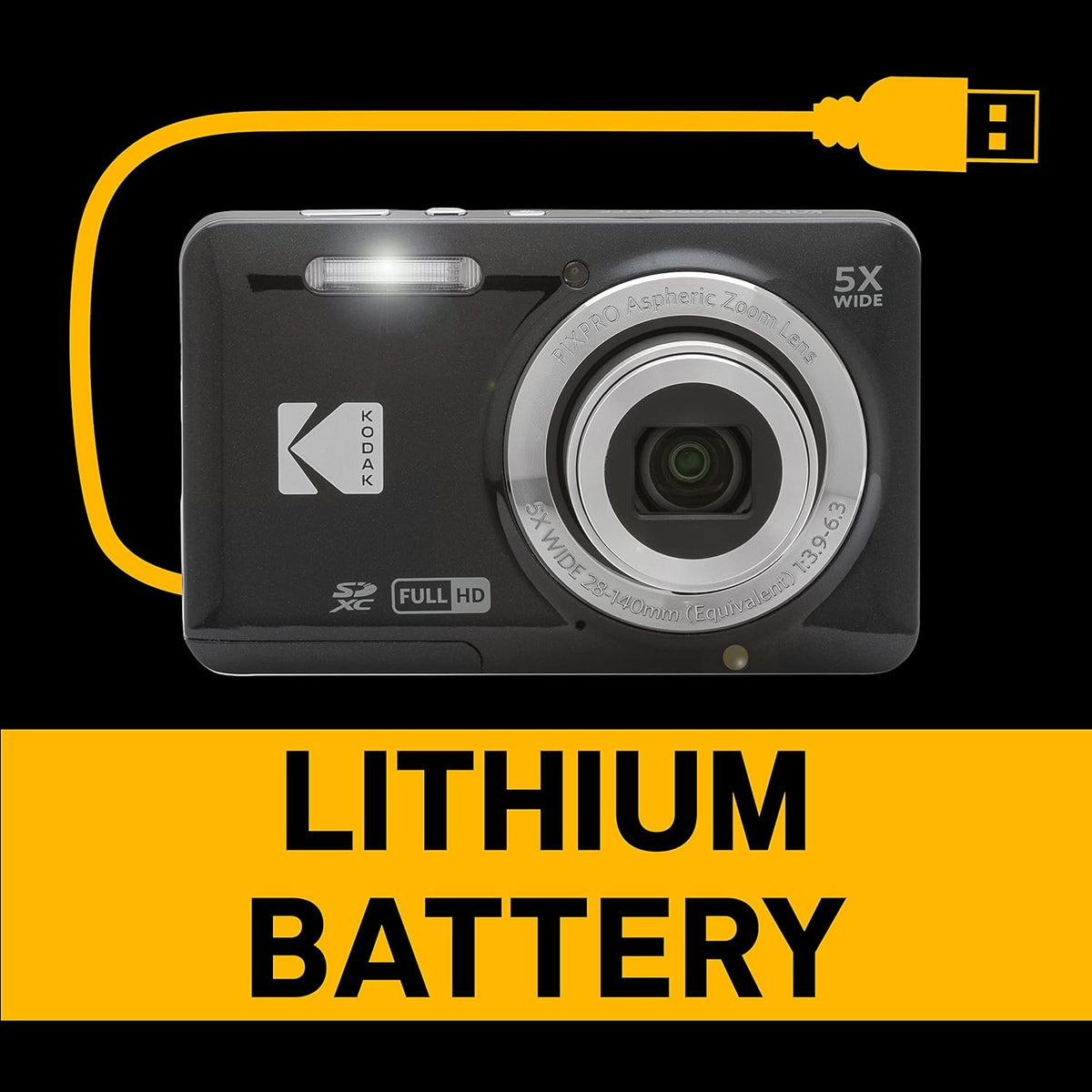 Ultra-Slim HD Vlogging Pocket Camera